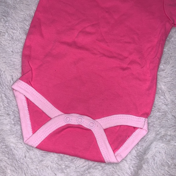 (3 for $10) pink bodysuit - Picture 2 of 3